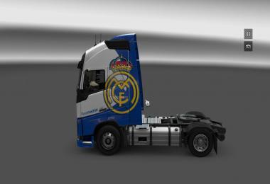 Volvo FH16 Real Madrid Skin