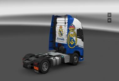 Volvo FH16 Real Madrid Skin