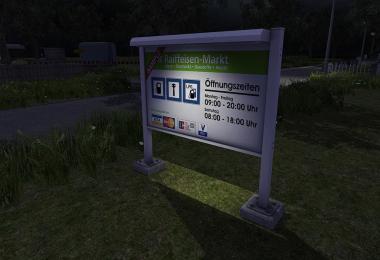 Advertising sign including PSD v1.0