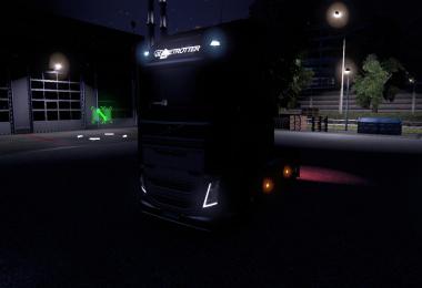 Blue Dashboard Lights for Volvo FH 2012 v1.0