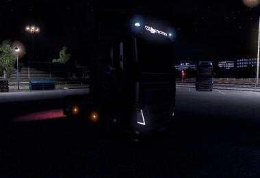 Blue Dashboard Lights for Volvo FH 2012 v1.0