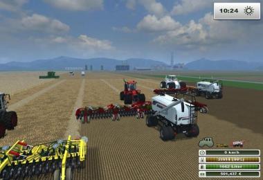 Bourgault Seeding fertilization system v1.0