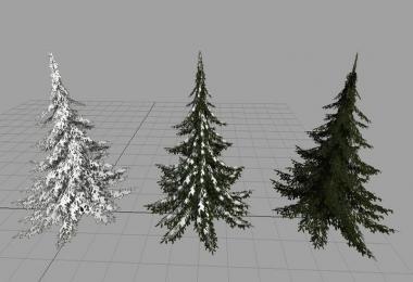 Christmas tree with snow v1.1