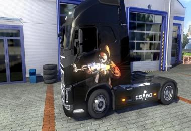 Counter Strike Global Offensive skin for Volvo FH 2012