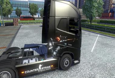 Counter Strike Global Offensive skin for Volvo FH 2012