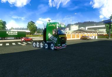 DAF skin Kubler Spedition