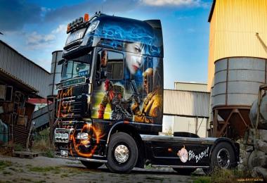 DAF XF "Hellboy" Skin