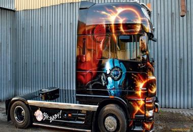 DAF XF "Hellboy" Skin