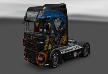 DAF XF "Hellboy" Skin