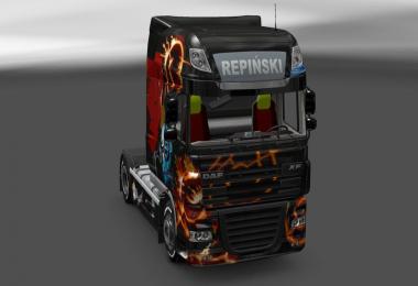 DAF XF "Hellboy" Skin