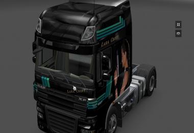 Daf XF Lara Croft Skin