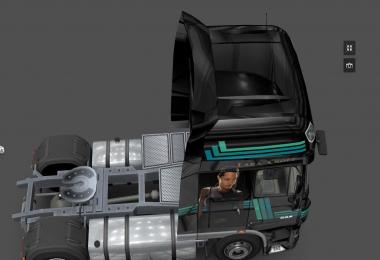 Daf XF Lara Croft Skin