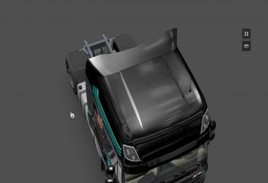 Daf XF Lara Croft Skin