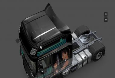 Daf XF Lara Croft Skin