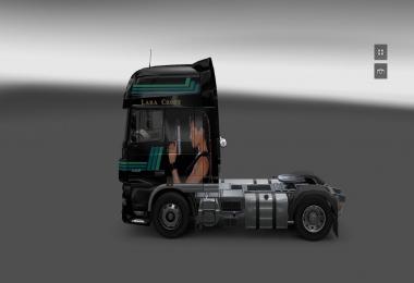 Daf XF Lara Croft Skin