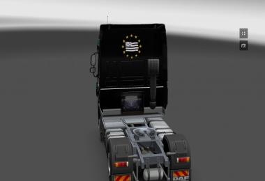 Daf XF Lara Croft Skin