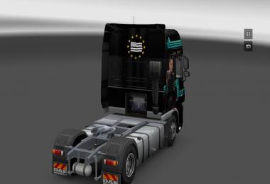 Daf XF Lara Croft Skin