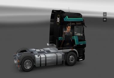 Daf XF Lara Croft Skin