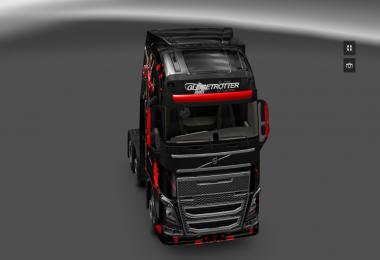 Deadpool skin for Volvo FH 2012