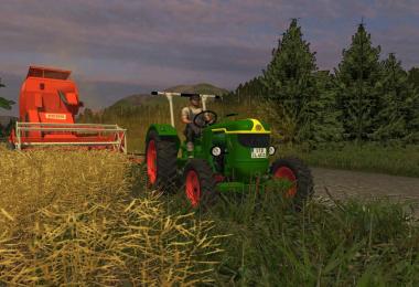 Deutz D40 rear wheel and all wheel drive v1.3 MR