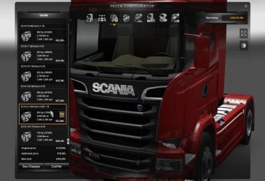 Engine 930HP for Scania Streamline
