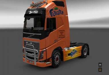 Fanta Volvo FH16 Skin