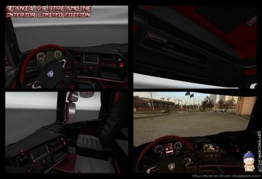 Interior Scania V8 Streamline Limited Edition