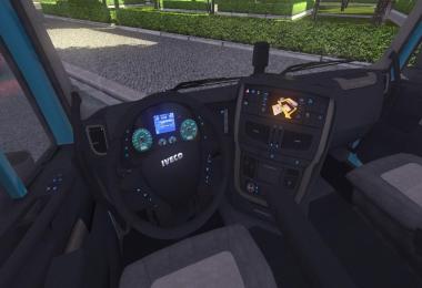 Iveco Hi-Way Dark interior + new dashboard lights