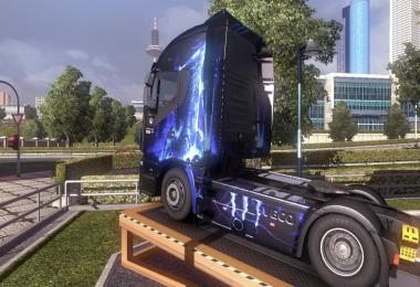 IVECO Stralis Hi-Way blue skin + interior