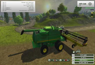 John Deere 9770STS & Honeybee MR 1.0