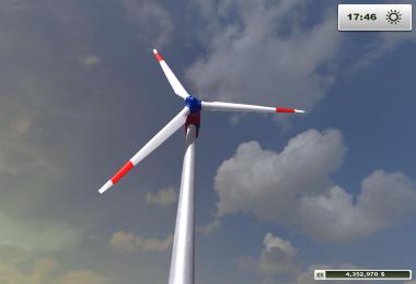 Large Placeable Wind Turbine