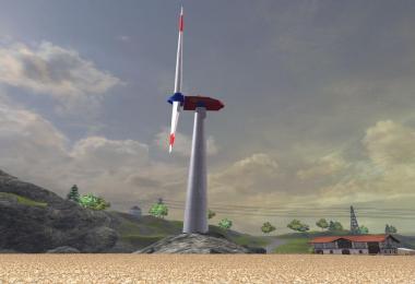 Large Placeable Wind Turbine