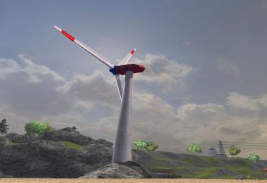 Large Placeable Wind Turbine