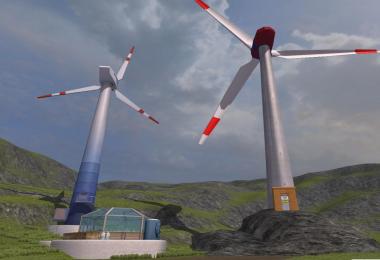 Large Placeable Wind Turbine