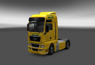 MAN TGX Voigt logistics Skin