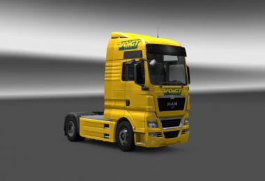 MAN TGX Voigt logistics Skin