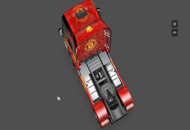 Manchester United skin Scania R