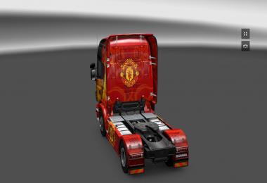 Manchester United skin Scania R