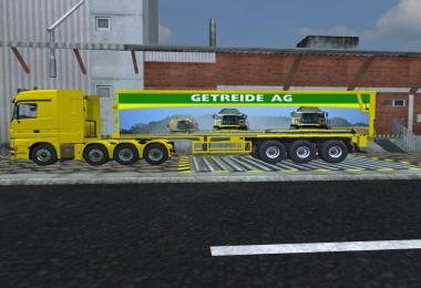 Mercedes ACTROS and Trailer v2.0