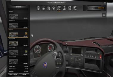 New interior Scania Streamline