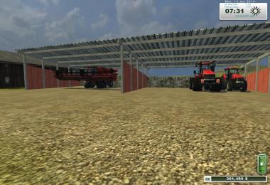 Placeable Large Open Shed