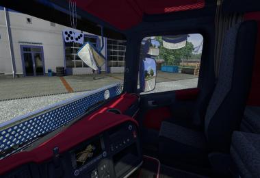 Scania Interior Black Red