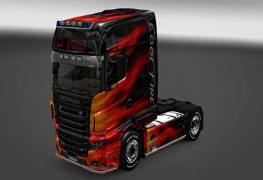 Scania R700 Cool Fire Skin