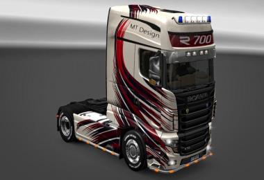 Scania R700 MT Design skin