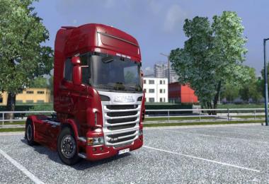 Scania Silver Grill v1.0