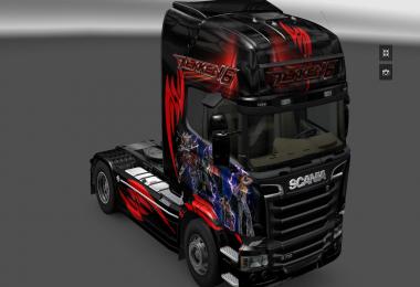 Scania Streamline TEKKEN 6 skin