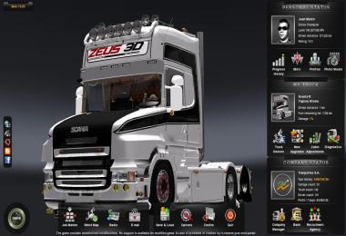 Scania T730 with interior