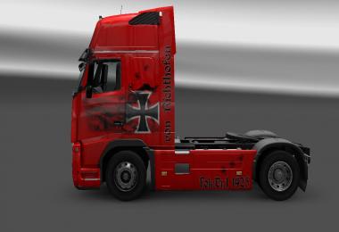 Skin Baron Rojo Volvo FH16 Clasic