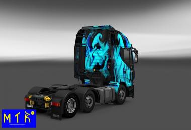 Skin Iveco Hi-Way Green Smoke