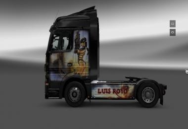 Skin Otelo Luis Royo MB Actros Cab A